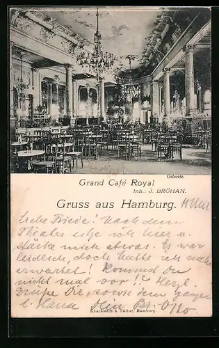 AK Hamburg-St.Pauli, Grand Café Royal