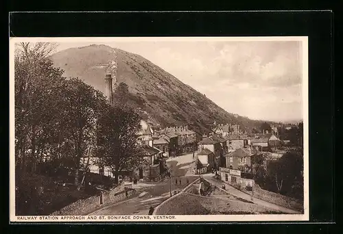 AK Ventnor, Railway Station Approach and St. Boniface Downs