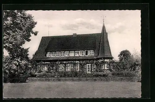 AK Bünde-Ennigloh i. Westf., am Kneipp-Kurhotel Sonnenhaus