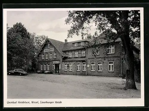 AK Wesel /Lüneburger Heide, Gasthof Heidelust