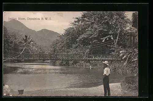 AK Dominica /B. W. I., Indian River