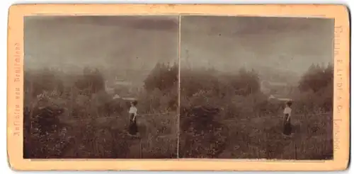 Stereo-Fotografie E. Linde & Co., Berlin, Ansicht Friedrichroda / Thüringen, Hotel Herzog Ernst