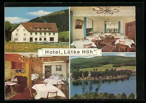AK Allendorf /Kr. Arnsberg, Hotel-Restaurant-Café Lütke Höh, Bes.: L. Tolle