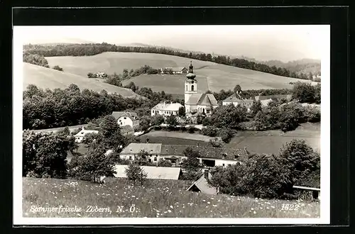 AK Zöbern, Gesamtansicht der Gemeinde