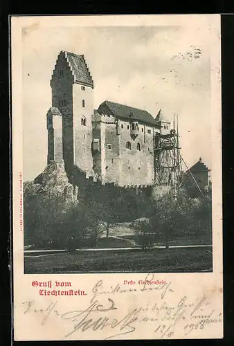 AK Liechtenstein, Blick zur Veste