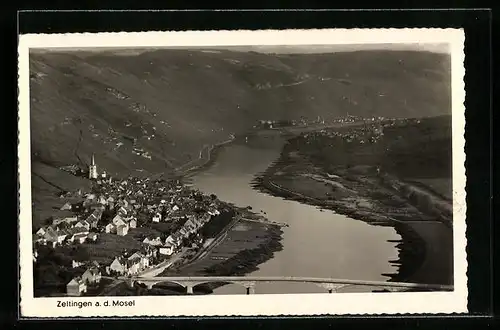 AK Zeltingen / Mosel, Gesamtansicht