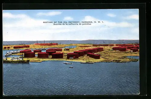 AK Curacao, Section of the Oil Refinery