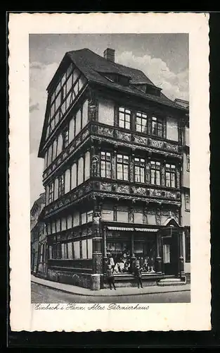 AK Einbeck i. Hann., Altes Patrizierhaus