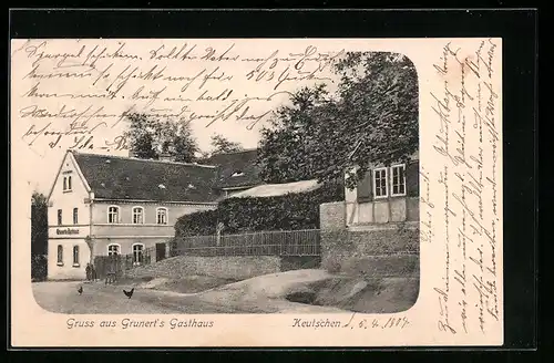 AK Keutschen, Gasthaus Grunert