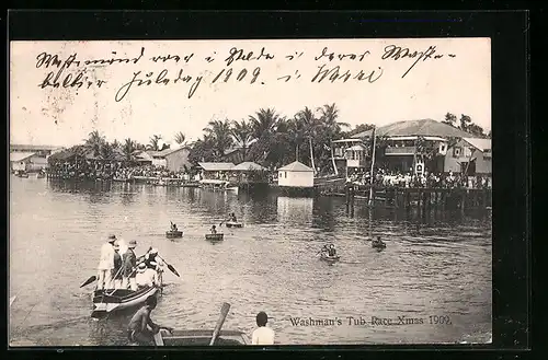 AK Warri, Washman`s Tub Race 1909