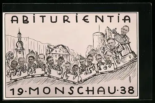 AK Monschau, Abiturientia 1938