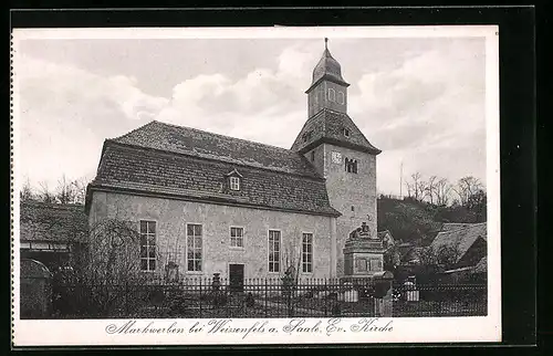 AK Markwerben bei Weissenfels, Evangelische Kirche