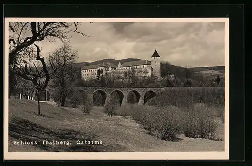 AK Dechantskirchen, Blick auf Schloss Thalberg