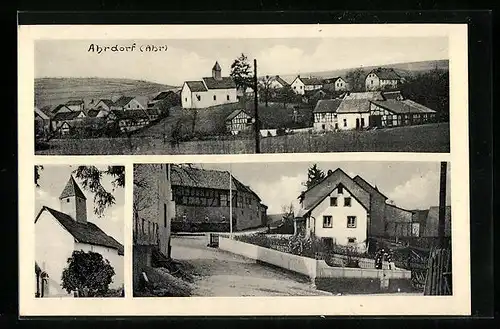 AK Ahrdorf a. d. Ahr, Ortsansicht mit Kirche