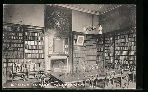 AK London, Charterhouse, Officers Library