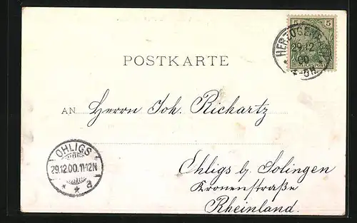 AK Lutterade b. Wehr, St. Josephs-Pensionat, Höhere Töchterschule