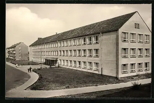 AK Hohenmölsen, Partie an der Erich-Weinert Oberschule