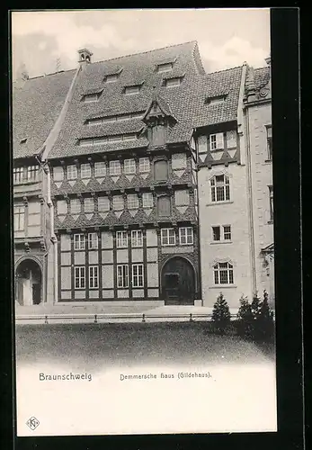 AK Braunschweig, Demmersche Haus (Gildehaus)