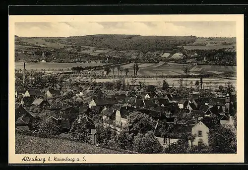 AK Altenburg / Naumburg, Gesamtansicht mit Umland