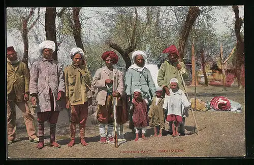 AK Kashmere, Men and Childs on a Shooting Party