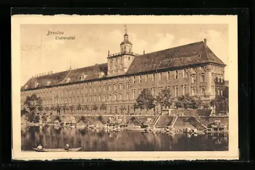 AK Breslau, Blick zur Universität