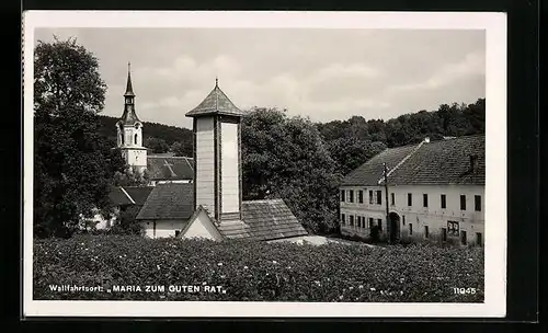 AK Maria Zum Guten Rat, die Kirche von den Feldern gesehen