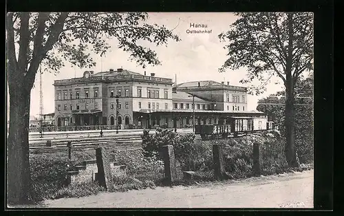 AK Hanau, Blick auf den Ostbahnhof