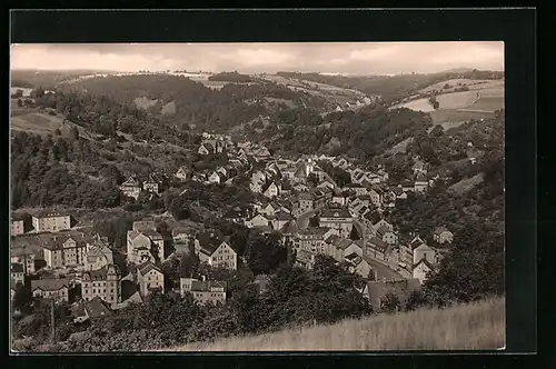 AK Glashütte /Sa., Blick vom Ochsenkopf