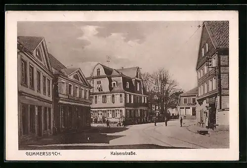 AK Gummersbach, Partie in der Kaiserstrasse