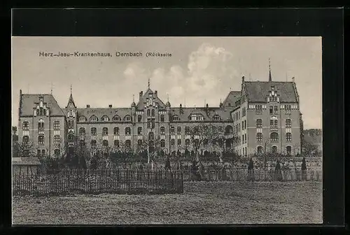AK Dernbach, Herz-Jesu-Krankenhaus (Rückseite)