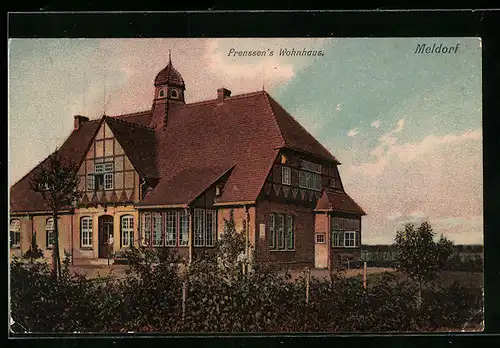 AK Meldorf, Frenssen`s Wohnhaus