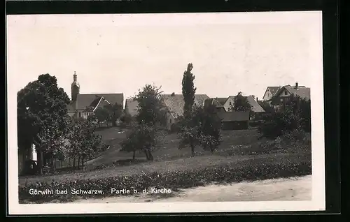 AK Görwihl, Partie bei der Kirche