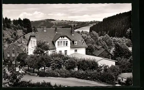 AK Lichtenberg / Ofr., Gasthof und Pension Blechschmiedenhammer