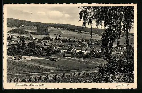 AK Remda / Thür., Blick von der Wähle