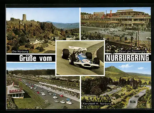 AK Nürburgring, Autorennen, Nürburg