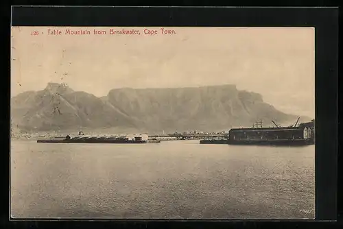 AK Cape Town, Table Mountain from Breakwater