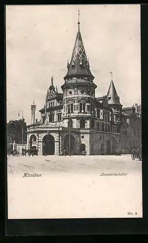 AK München, Gasthaus Löwenbräu-Keller