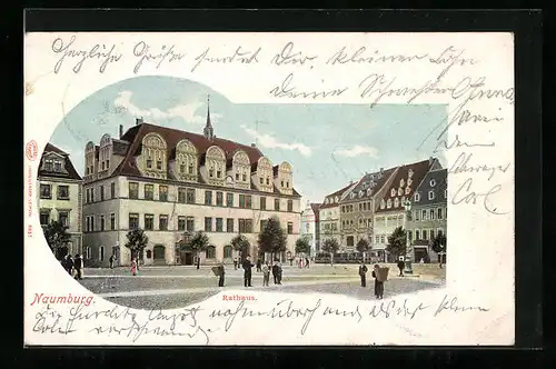 AK Naumburg, Partie am Rathaus