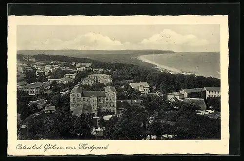 AK Göhren / Ostsee, Panoramablick vom Nordpeerd