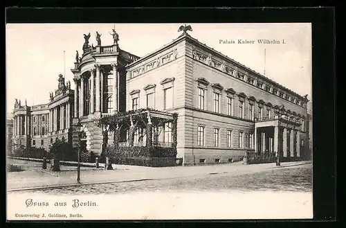 AK Berlin, Palais Kaiser Wilhelm I.