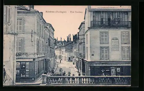 AK Ribérac, Rue Couleau