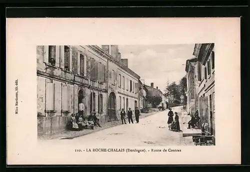 AK La Roche-Chalais, Route de Coutras