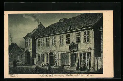 AK Eutin, Carl Maria von Weber`s Geburtshaus