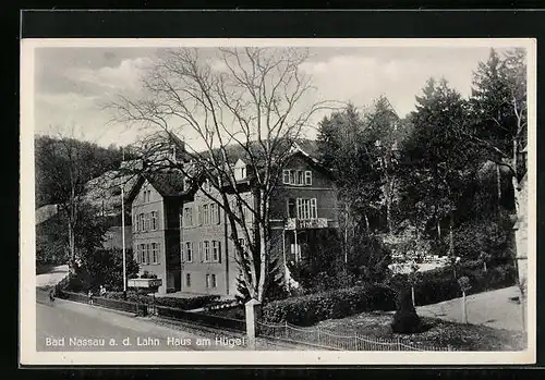 AK Bad Nassau a. d. Lahn, Haus am Hügel