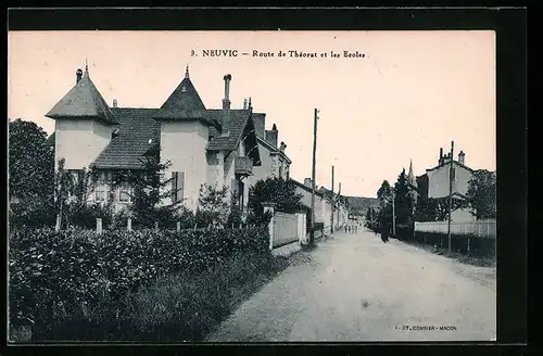 AK Neuvic, Route de Théorat et les Ecoles