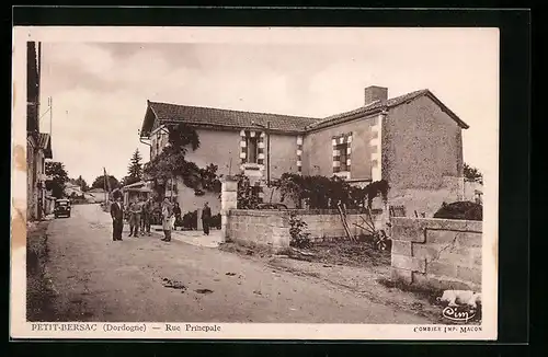 AK Petit-Bersac, Rue Principale