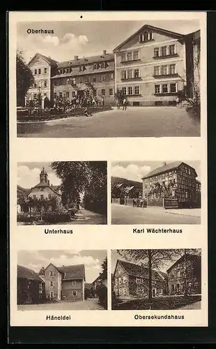 AK Keilhau, Landerziehungsheim, Oberhaus, Hänoldei, Karl Wächterhaus, Obersekunda