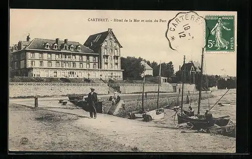 AK Carteret, Hotel de la Mer et coin du Port