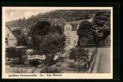 AK Unterneusulza, Gasthaus Kurt Michael