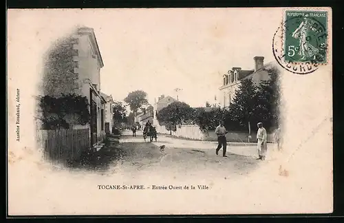 AK Tocane-St-Apre, Entrée Ouest de la Ville